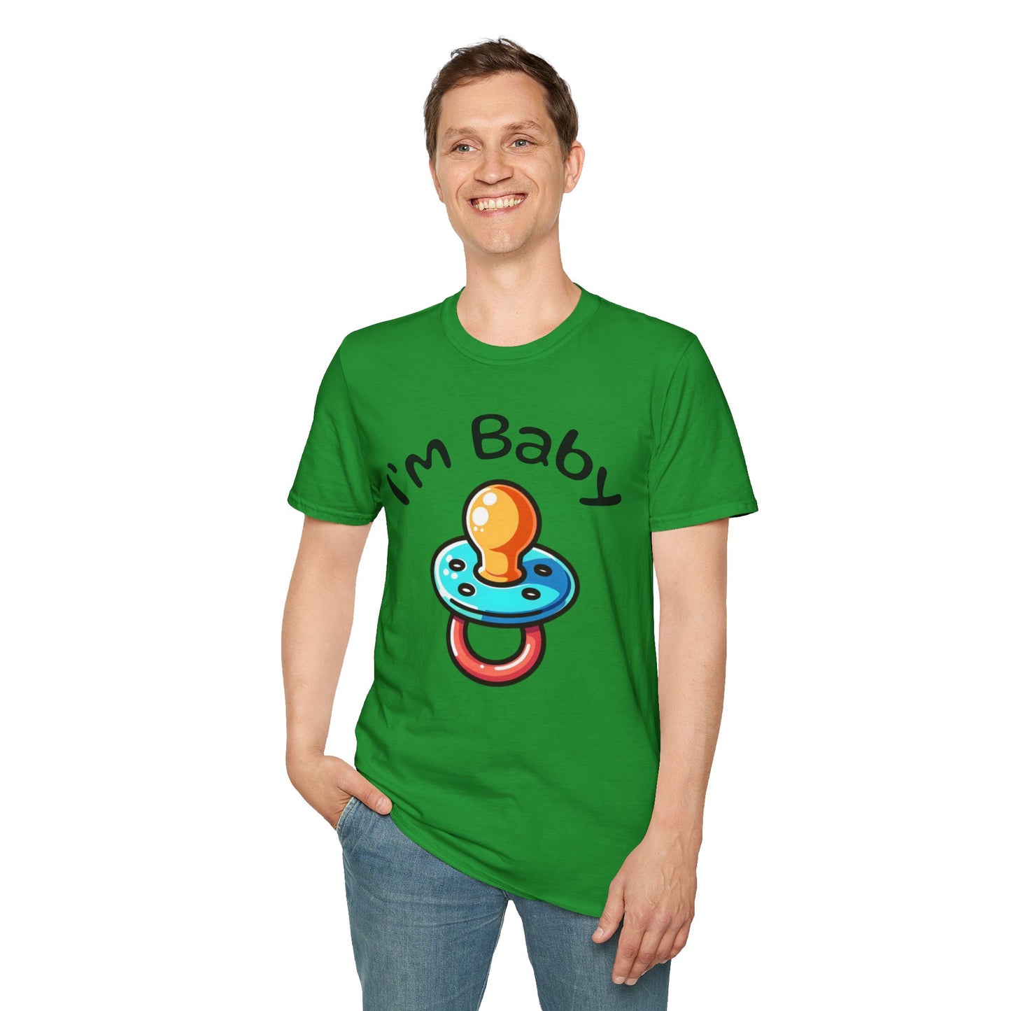 I’m Baby curved T-Shirt