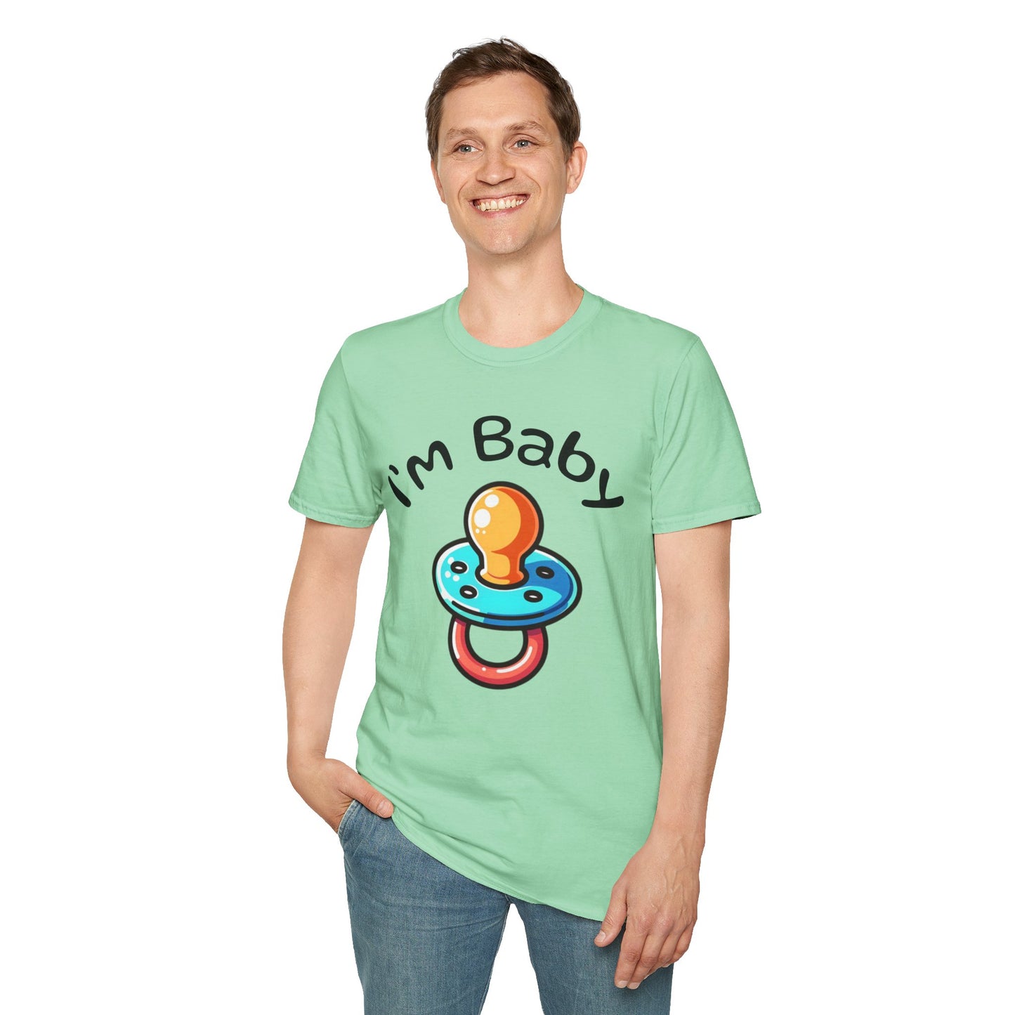 I’m Baby curved T-Shirt