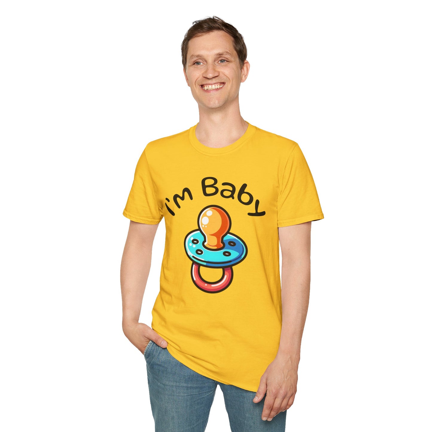 I’m Baby curved T-Shirt