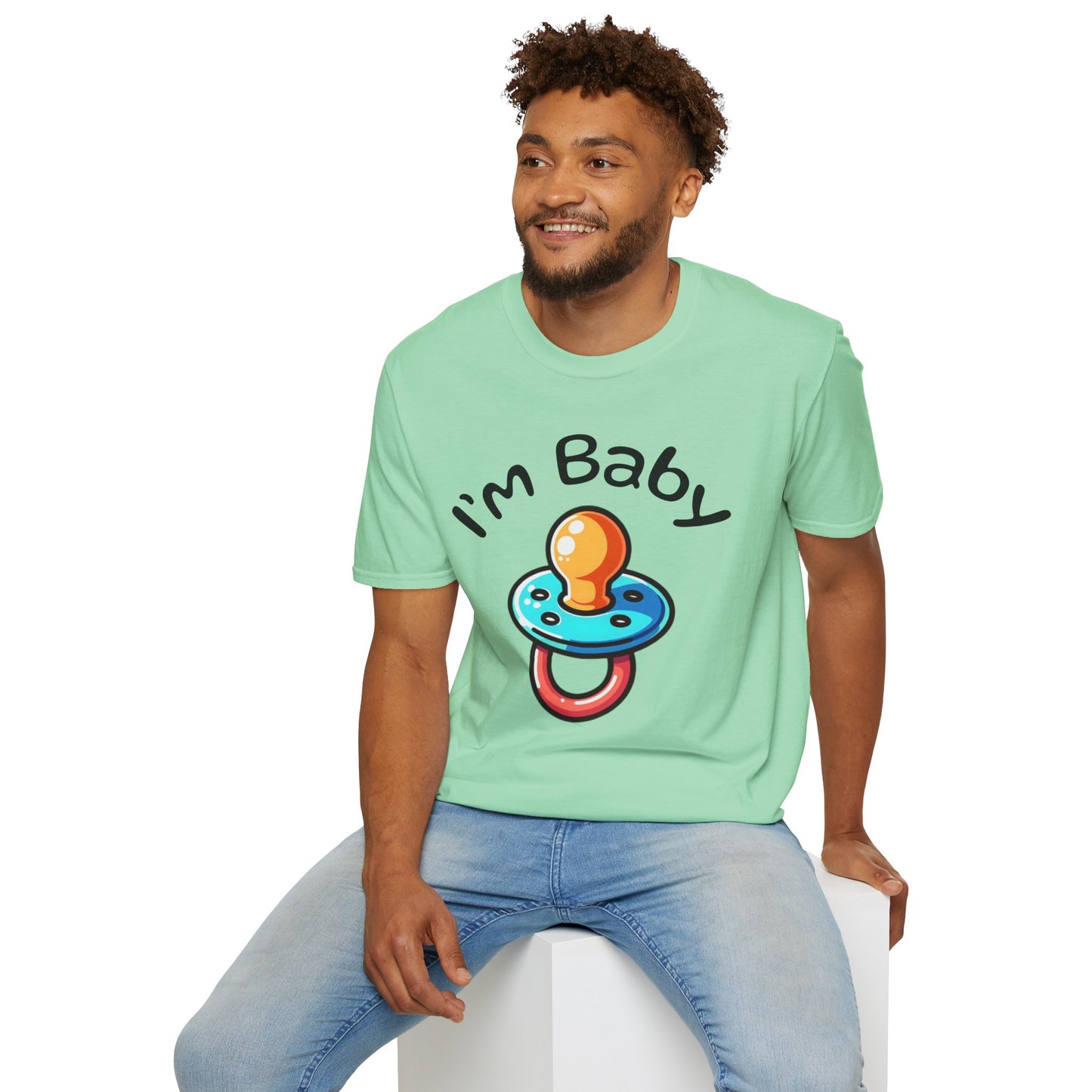 I’m Baby curved T-Shirt