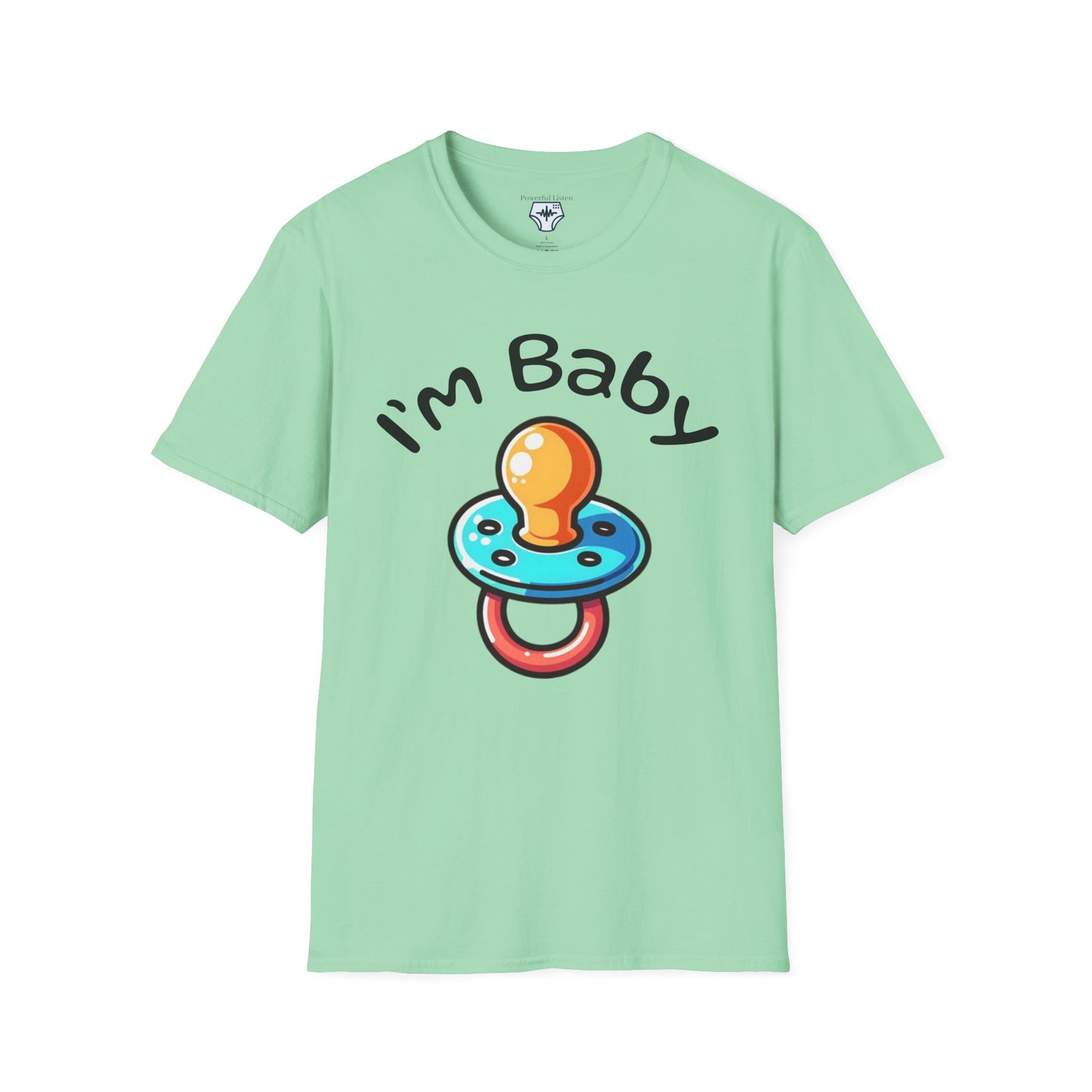 I’m Baby curved T-Shirt