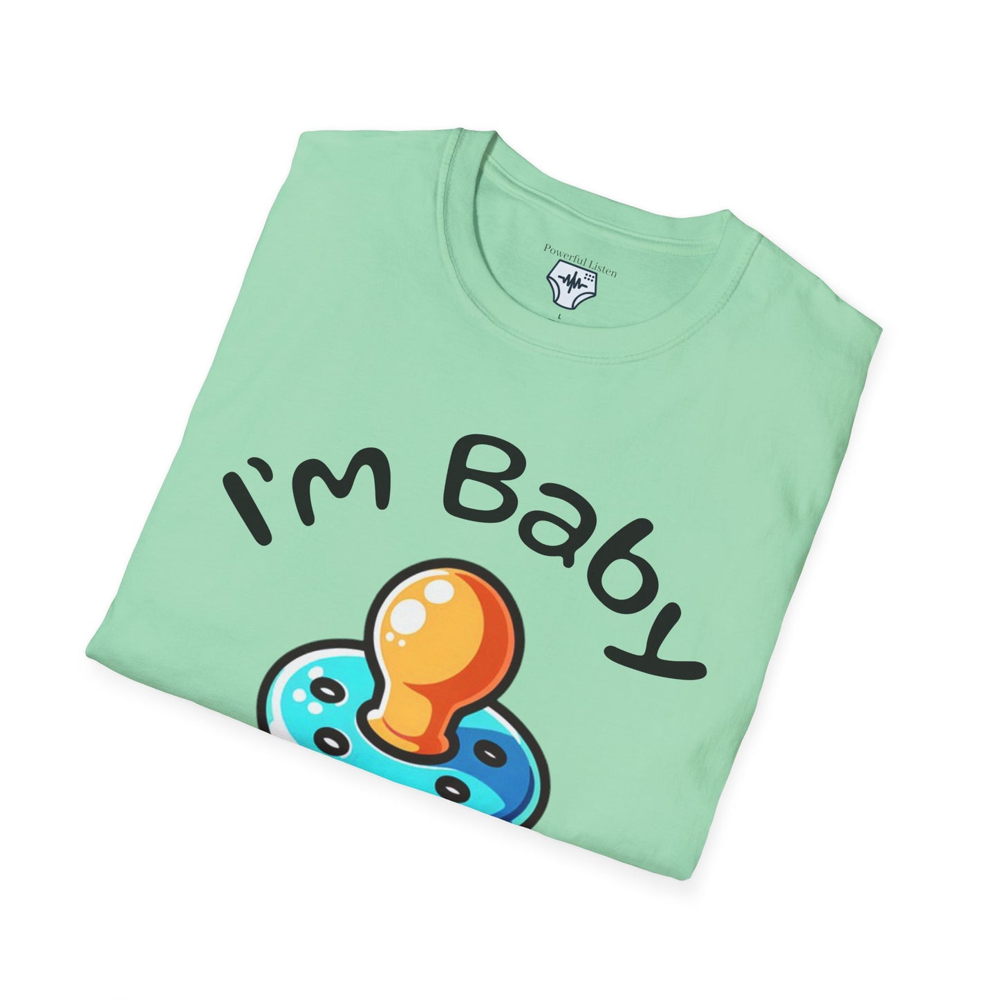 I’m Baby curved T-Shirt