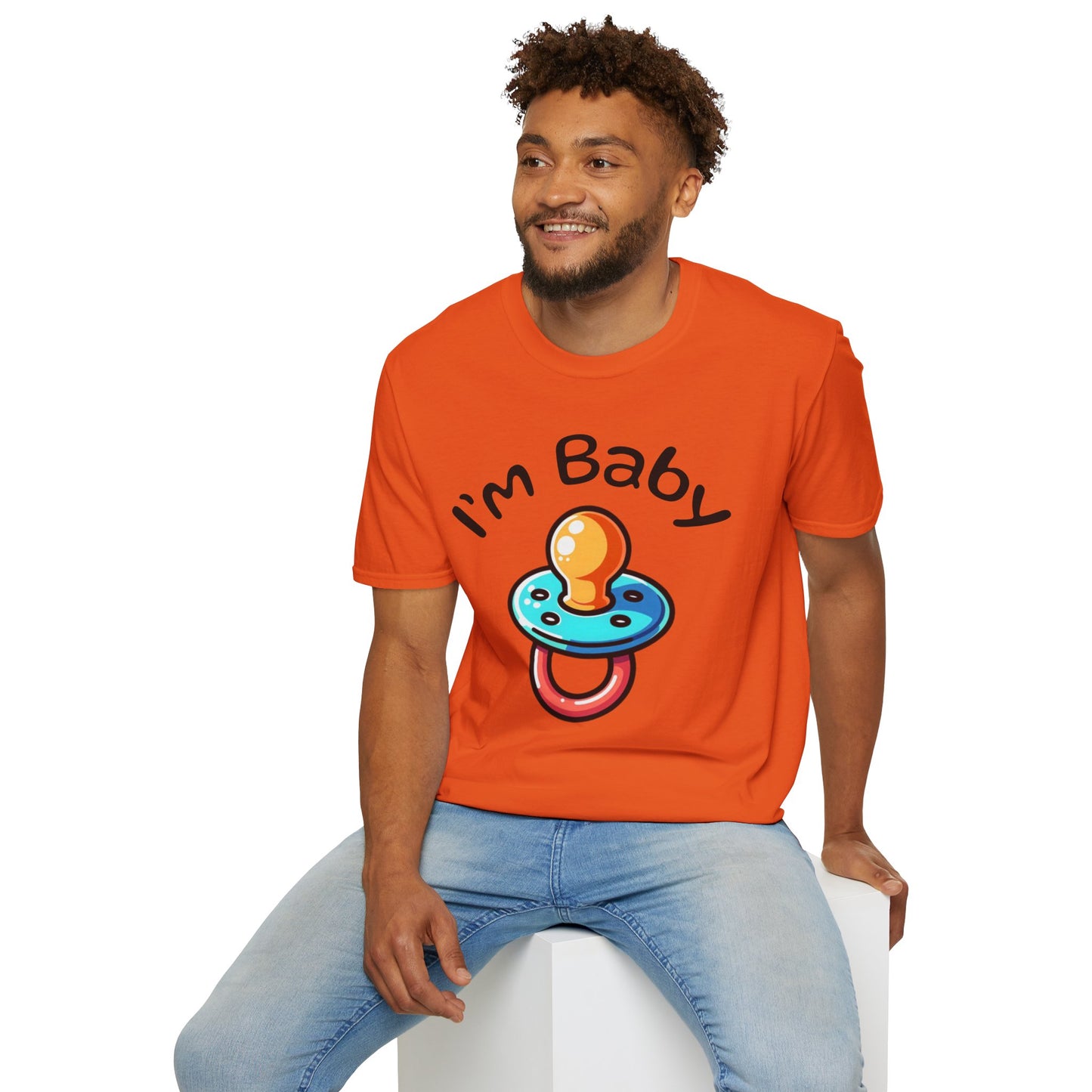 I’m Baby curved T-Shirt